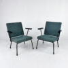 Set of 2 Model 415 Armchair by Wim Rietveld for Gispen, 1950s