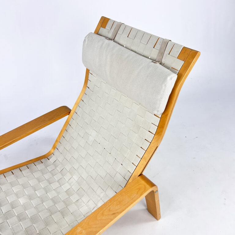 Pulkka Lounge Chair by Ilmari Lappalainen for Asko, 1970s
