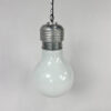 Vintage Pendant Lamp Oversized Light Bulb, 1970