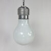 Vintage Pendant Lamp Oversized Light Bulb, 1970