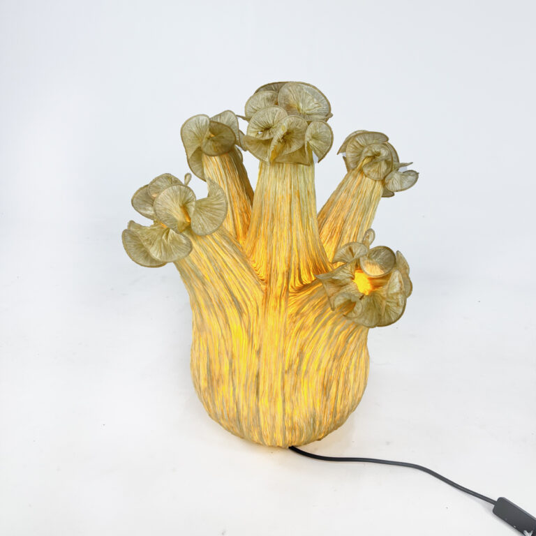 Vintage Design Organic Shaped Table Lamp, 1980s