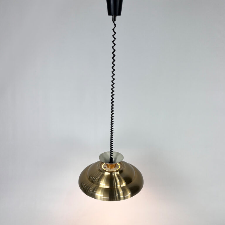 Vintage Dijkstra Pendant Lamp Dutch Design, 1970s