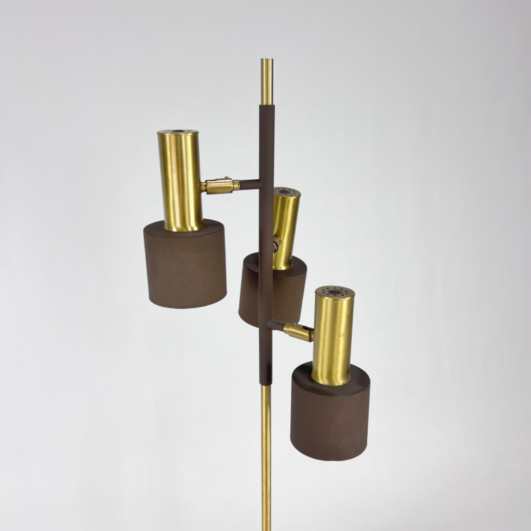 Wilko/Solken Leuchten Floor Lamp with Adjustable Lamps, 1970s