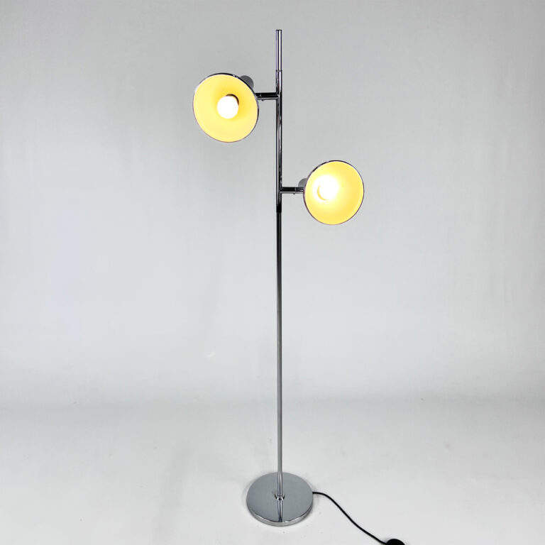 Vintage Space Age Floor Lamp with Adjustable Lamps, 1970s