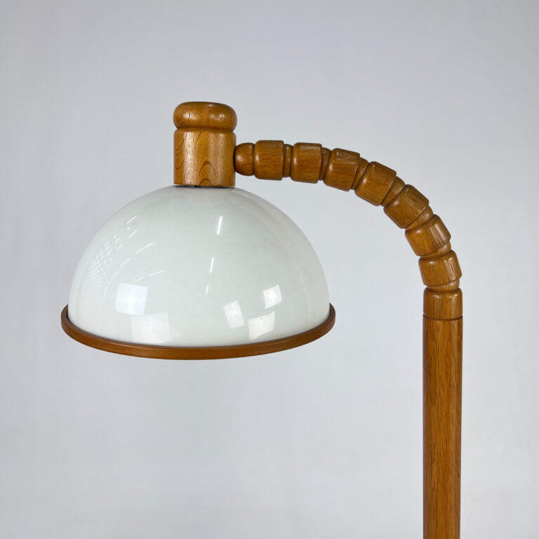 Adjustable Pinewood Floorlamp by Steinhauer, 1970s