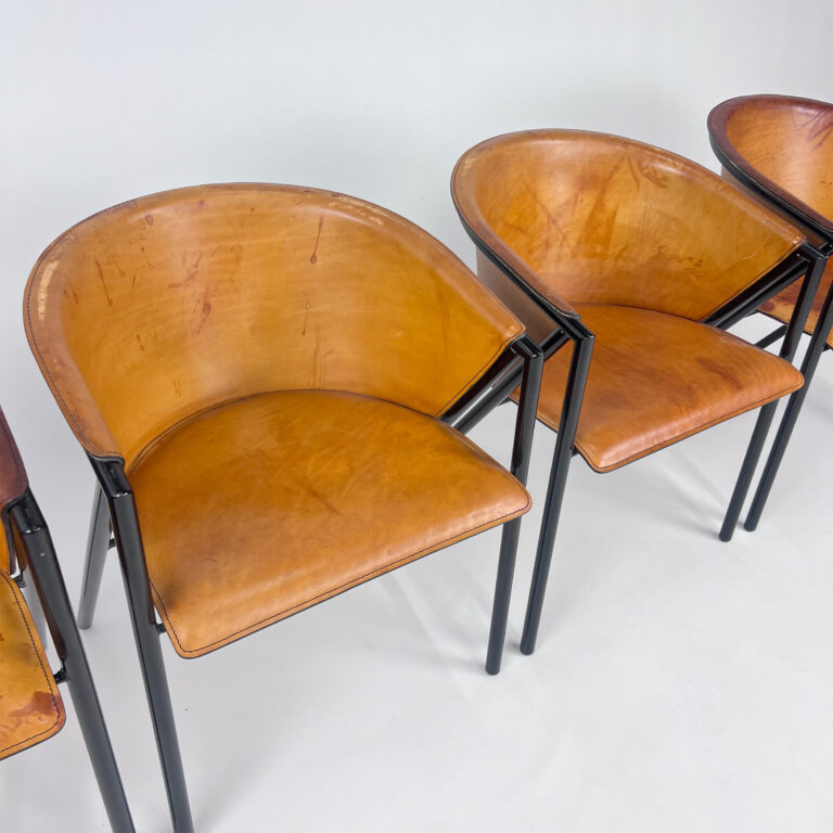 Set of 4 Giorgia Chairs by Arrben Italy, 1960s