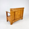 Pine Wooden Hall Bench, 1970s