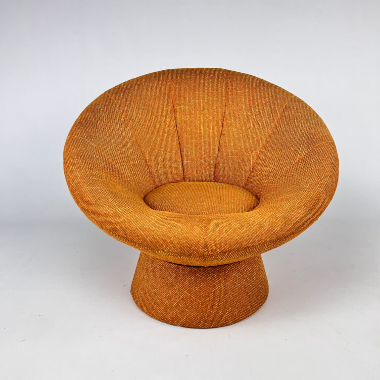 Vintage Mushroom Swivel Chair, 1960s