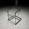 Set of 4 Tubular Frame Wire Chairs, Italy, 1980s