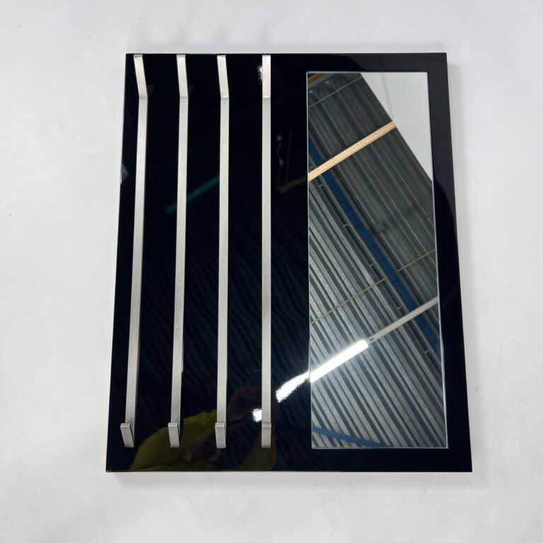 Postmodern Coat Rack with Mirror, 1980s
