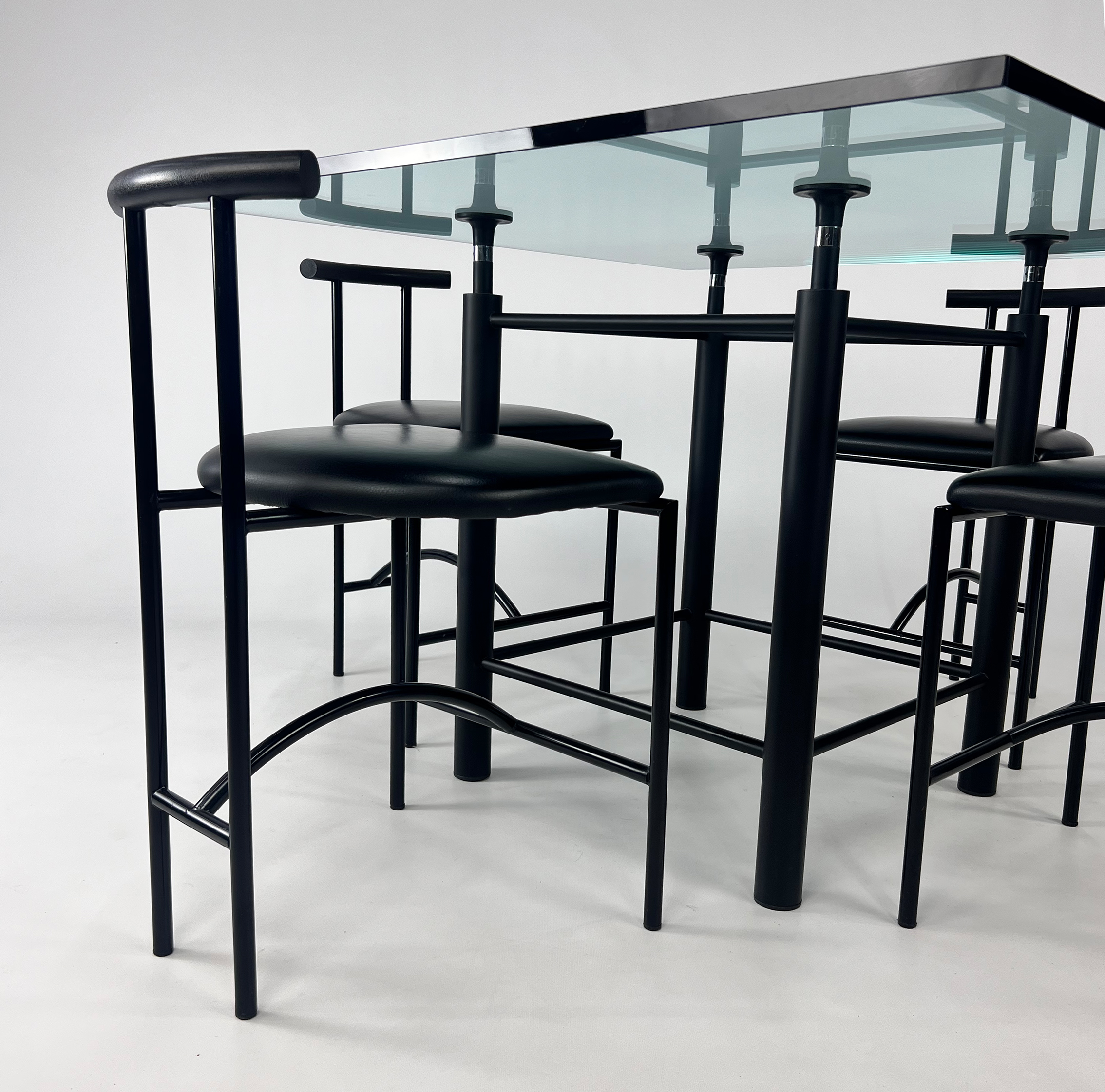 Postmodern Rodney Kinsman Dining Set, 1980s