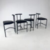 Set of 4 Rodney Kinsman TokyoDining Chairs for Bieffeplast, 1980s