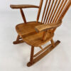 Mid Century Massive Oak Rocking Chair, 1960s