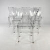 Set of 6 La Marie Chairs by Starck for Kartell, 1990s