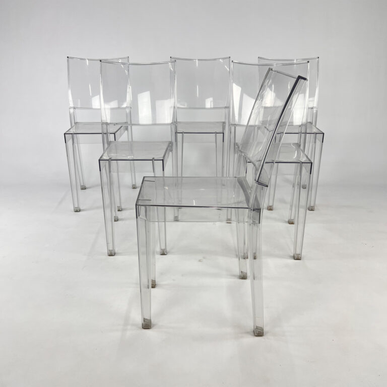 Set of 6 La Marie Chairs by Starck for Kartell, 1990s