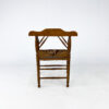 Dutch antique oak and rush chair, 1930