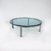 Round Glass M1 Coffee Table by Hank Kwint for Metaform, 1980s