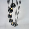 Mid Century Chrome Cascade Chandelier, 1960s