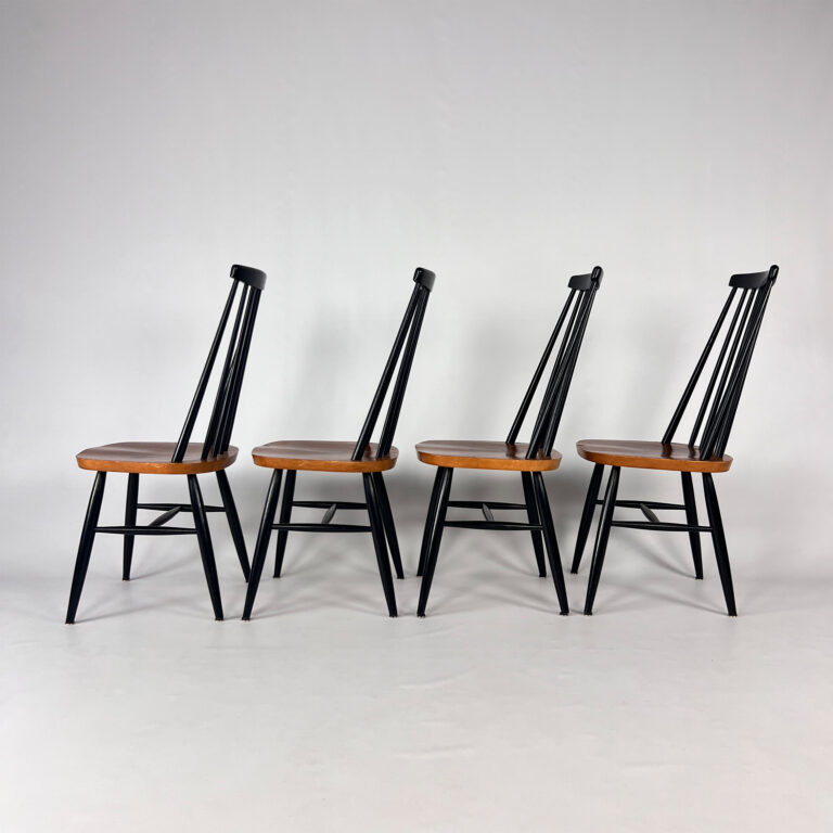 Set of 4 Fanett Dining Chairs by Ilamari Tapiovaara, 1960s