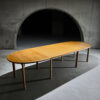 XXL Oval Extandable Dining Table by Skovby, 1980s