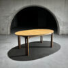 XXL Oval Extandable Dining Table by Skovby, 1980s