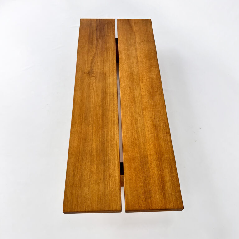 Modernist Oak Coffee Table, 1980s