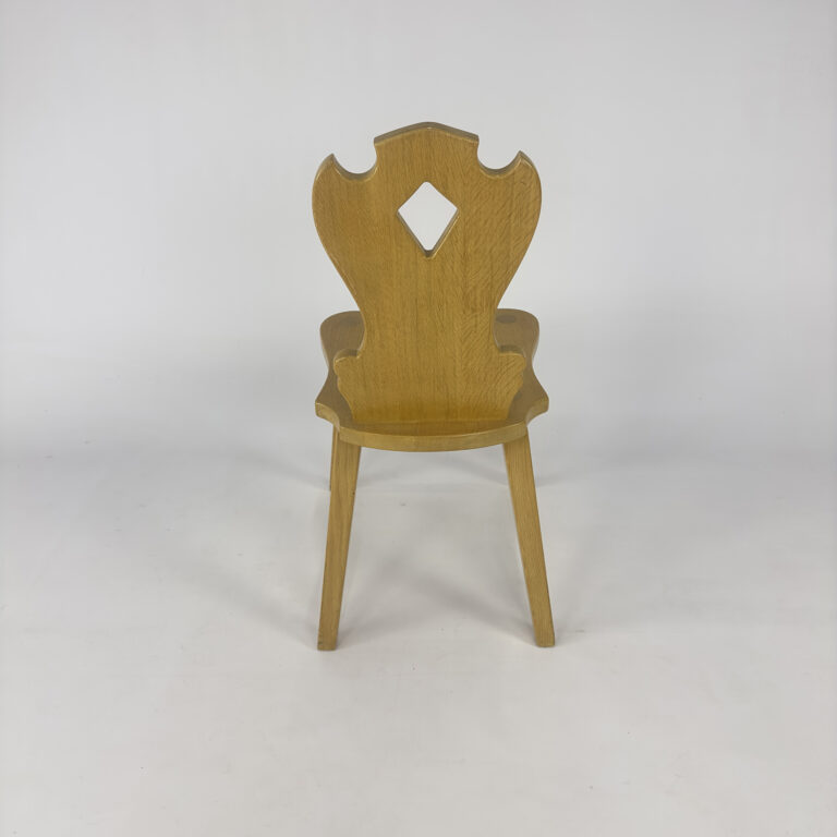 Set of 4 Mid Century Oak ‘Tirol’ Chairs, 1960s