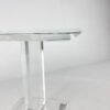 Vintage Heavy Lucite Sidetable, 1970s