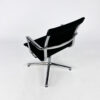 Italian Design ICF UNA 708LC Aluminium Desk Chairs, 2000s