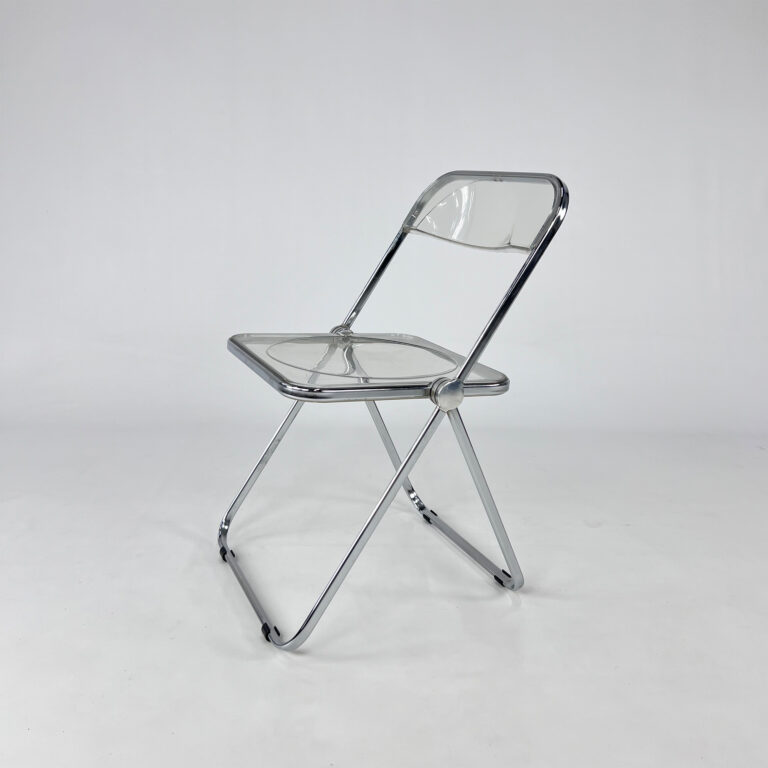 Vintage Plia Folding Chair by Giancarlo Piretti for Castelli, 1970s