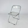 Vintage Plia Folding Chair by Giancarlo Piretti for Castelli, 1970s