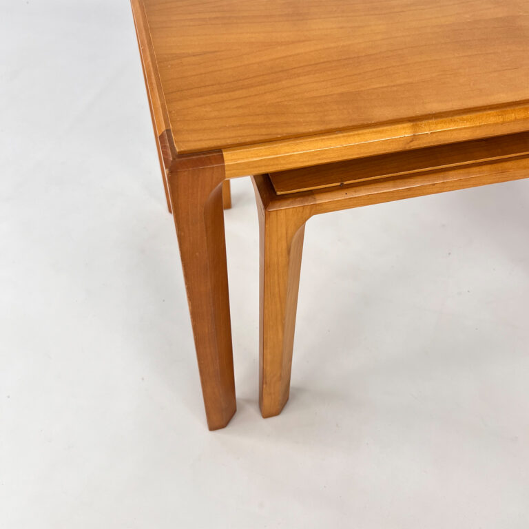 Anthroposophic Sidetables made of Cherry Wood, 1970s