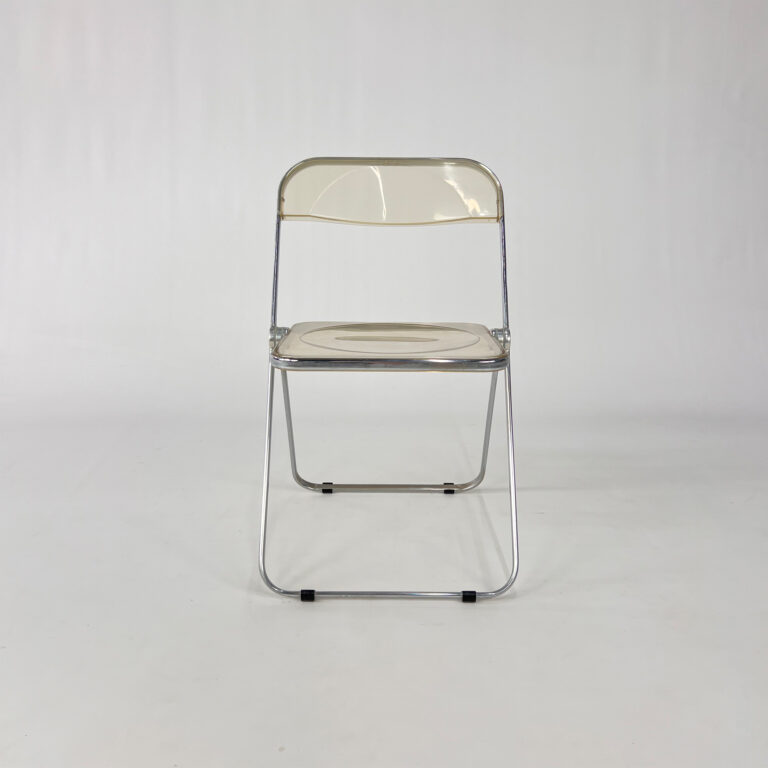 Vintage Plia Folding Chair by Giancarlo Piretti for Castelli, 1970s