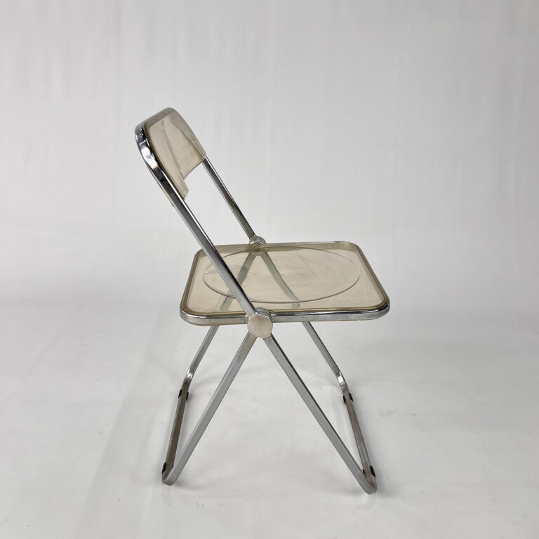 Vintage Plia Folding Chair by Giancarlo Piretti for Castelli, 1970s