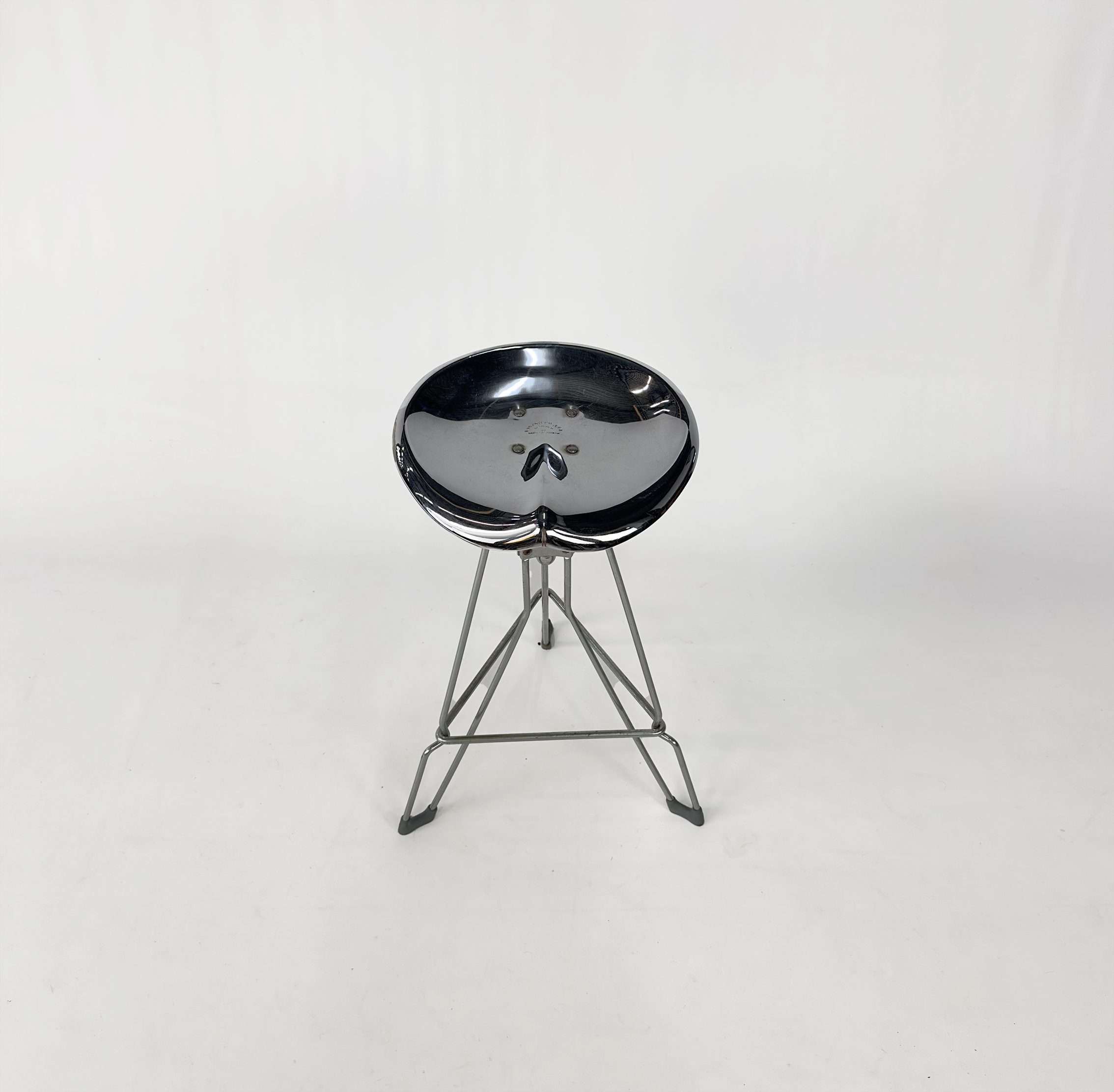 Bar Stool "Clipper" by Yasu Sasamoto for Dulon Co. Ltd.l, 1980s