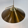 Mid Century Brass Italian Pendant, 1970s