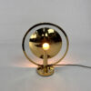 Belgium Brass and Glass Wall Lamp, 1970s