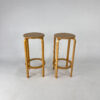 Set of 2 Vintage Artek Barstool by Alvar Aalto, 1980s