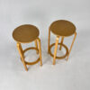 Set of 2 Vintage Artek Barstool by Alvar Aalto, 1980s