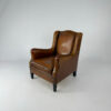 Vintage Sheep Leather Club Chair, 1970s