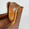 Vintage Sheep Leather Club Chair, 1970s