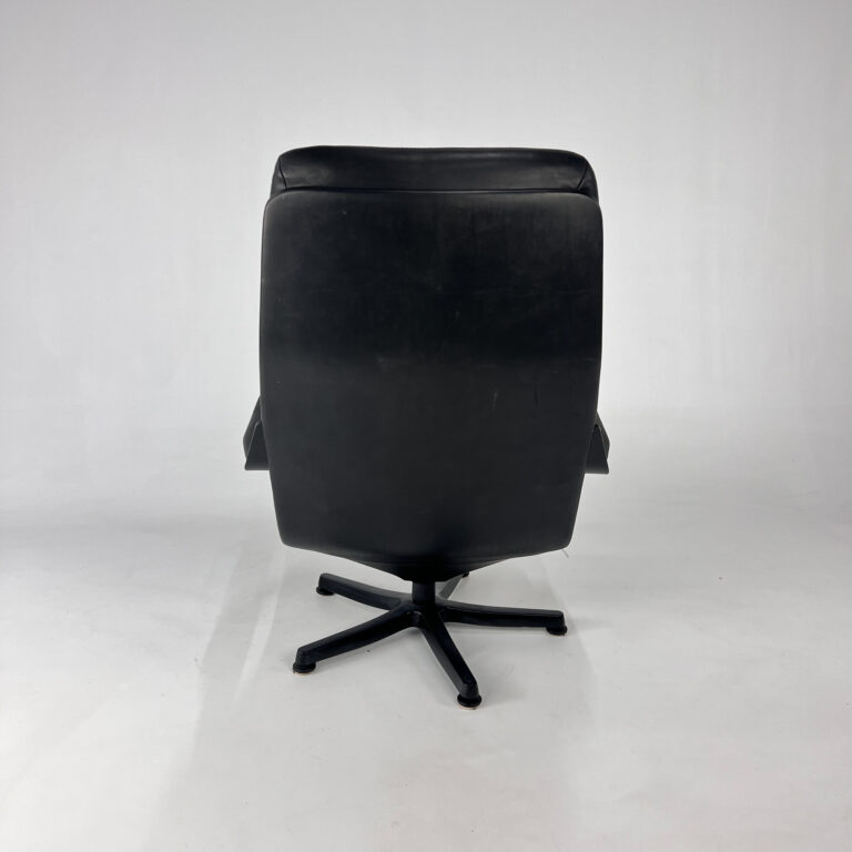 Vintage Leather Armchair by Berg Furniture Denmark, 1970s