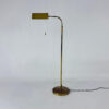 Mid Century Brass and Steel Classical Floorlamp, 1960s