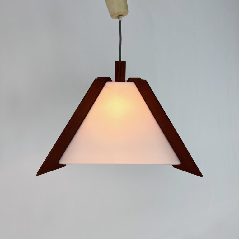 Esthetic Danish Pendant Lamp, 1960s