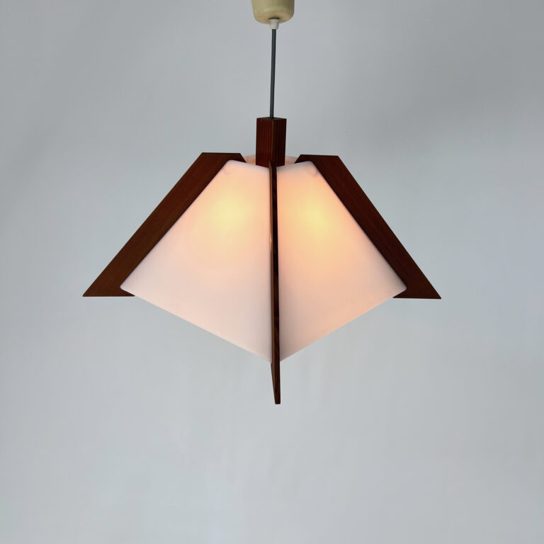 Esthetic Danish Pendant Lamp, 1960s