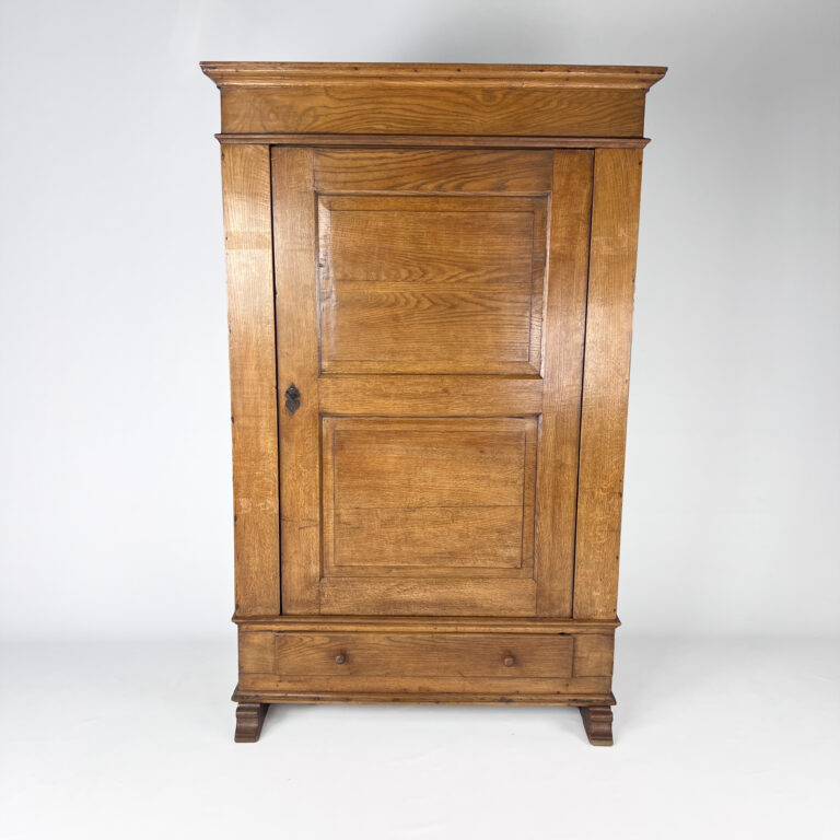 Dutch Antique Oak Cabinet, 1800s