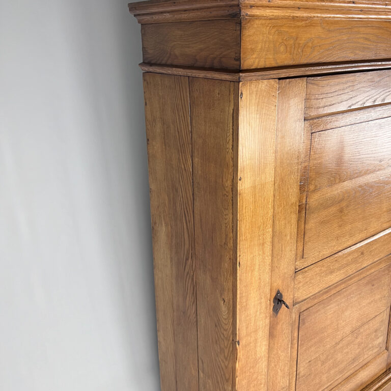 Dutch Antique Oak Cabinet, 1800s