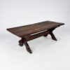 Dutch Antique Oak Coffee Table, 1800s