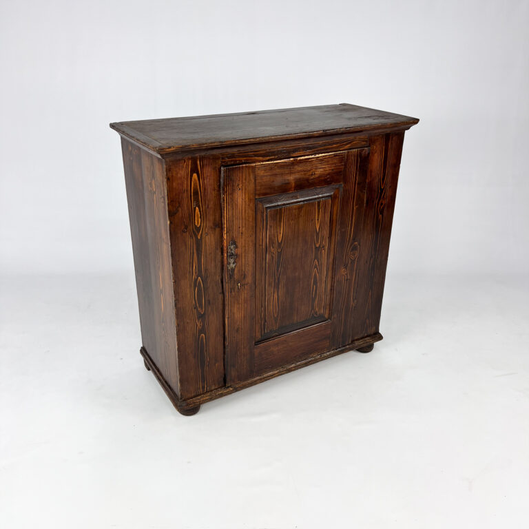 Dutch Antique Pine Cabinet, 1900s