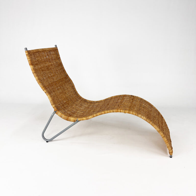 Rattan Lounger "Karlslund" by Karl Malmvall for Ikea, 2005